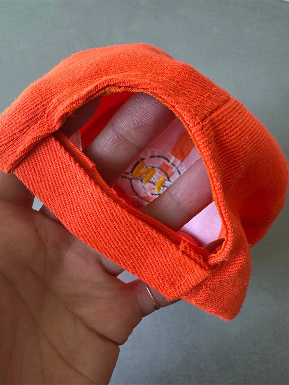 live to hunt, hunt to live orange camo hat justin beiber inspired one size